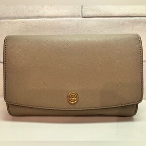 Tory Burch wallet crossbody clutch bag Robinson collection